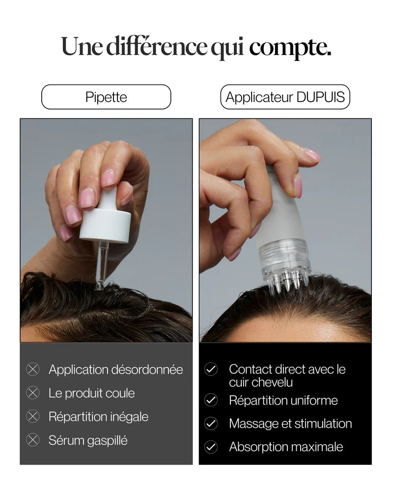 Applicateur de sérum pour cuir chevelu - DUPUIS