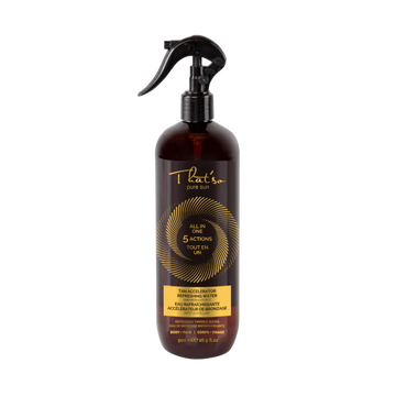 Brume accélératrice de bronzage That’so All In One Tan Accelerator Refreshing Water pour hâle intense et peau hydratée