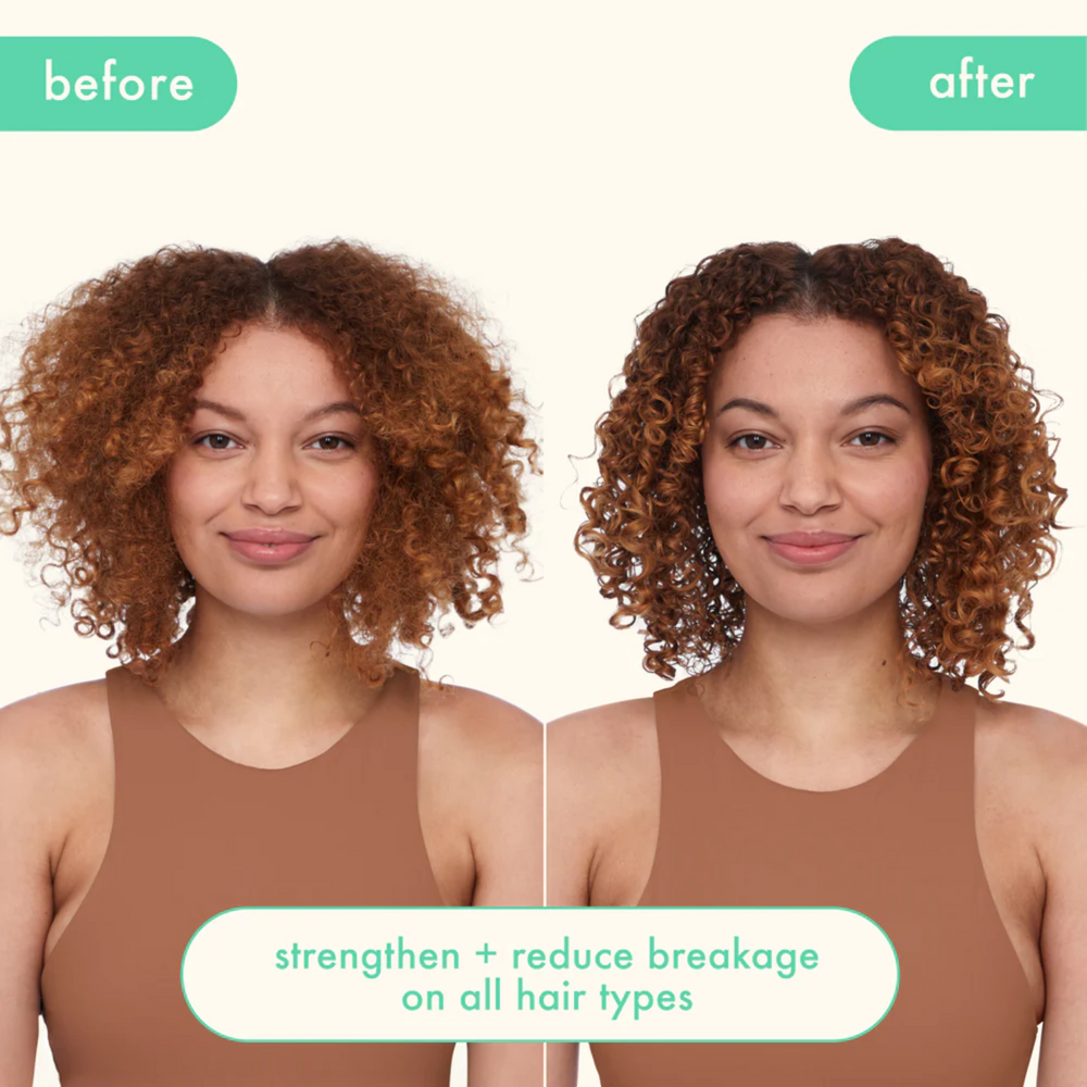 Soin express 60 secondes pour cheveux abîmés. Répare, renforce et réduit la casse. Utilisable en rinçage ou sans rinçage. Texture riche et légère à la fois.


