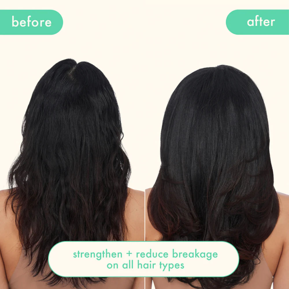 Shampoing réparateur pour cheveux abîmés. Renforce, réduit la casse et hydrate. Convient aux cheveux colorés et chimiquement traités.

