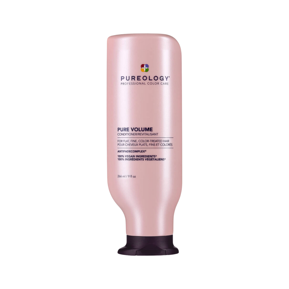Après-shampoing Pure Volume Pureology – soin vegan sans sulfates pour cheveux fins, apporte volume léger et protège la couleur