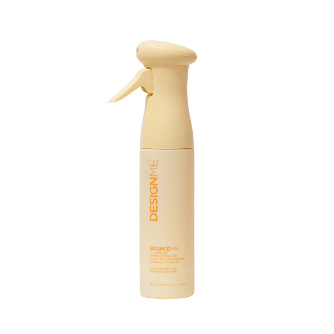 Flacon de 250 ml de brume rehausse boucles BOUNCE.ME, spray léger pour ondulations et boucles