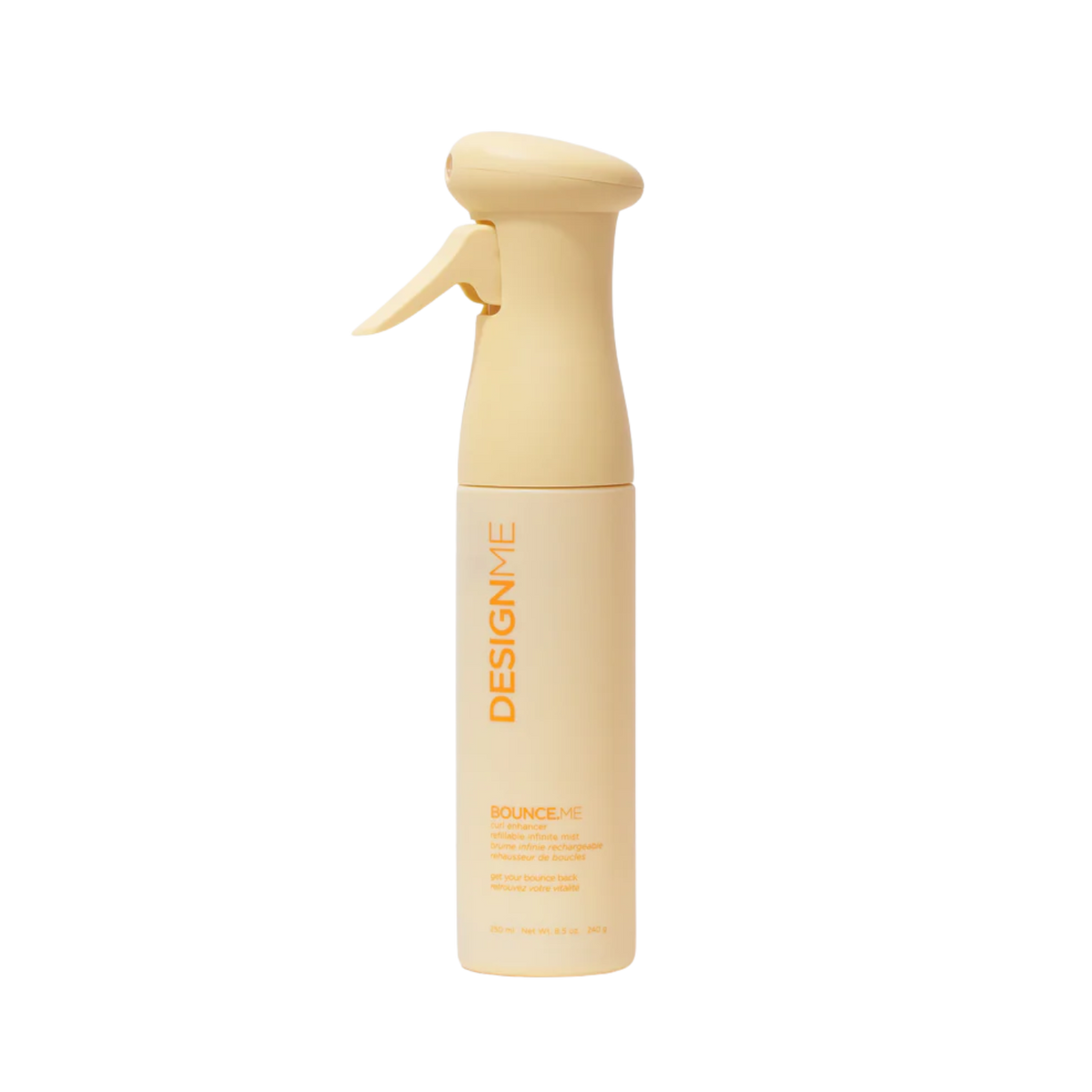 Flacon de 250 ml de brume rehausse boucles BOUNCE.ME, spray léger pour ondulations et boucles