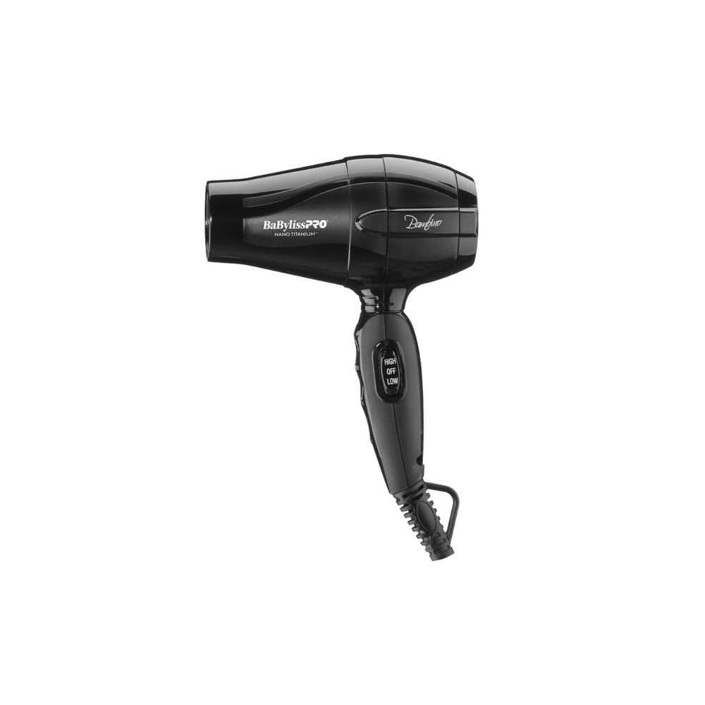 Sèche-cheveux BaByliss PRO Bambino BAB5510E noir – format voyage 1200 W