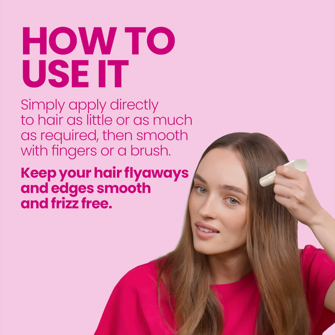 Baume coiffant anti-frisottis Smooth Me Now Flyaway Hair Balm ELEVEN AUSTRALIA – stick coiffure lissant cheveux.