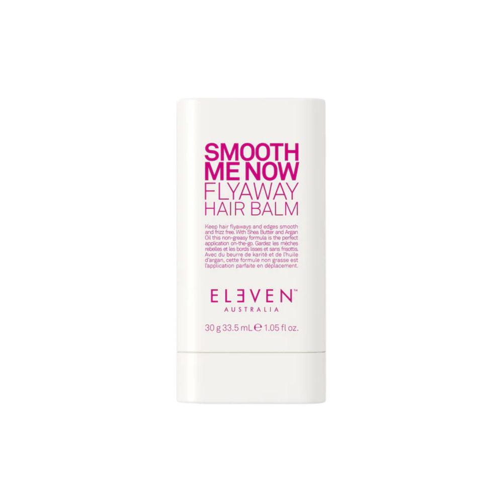 Baume coiffant anti-frisottis Smooth Me Now Flyaway Hair Balm ELEVEN AUSTRALIA – stick coiffure lissant cheveux.