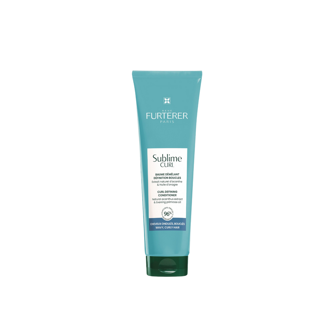 Flacon 200 ml du Baume démêlant définition boucles Sublime Curl René Furterer, pour cheveux bouclés
