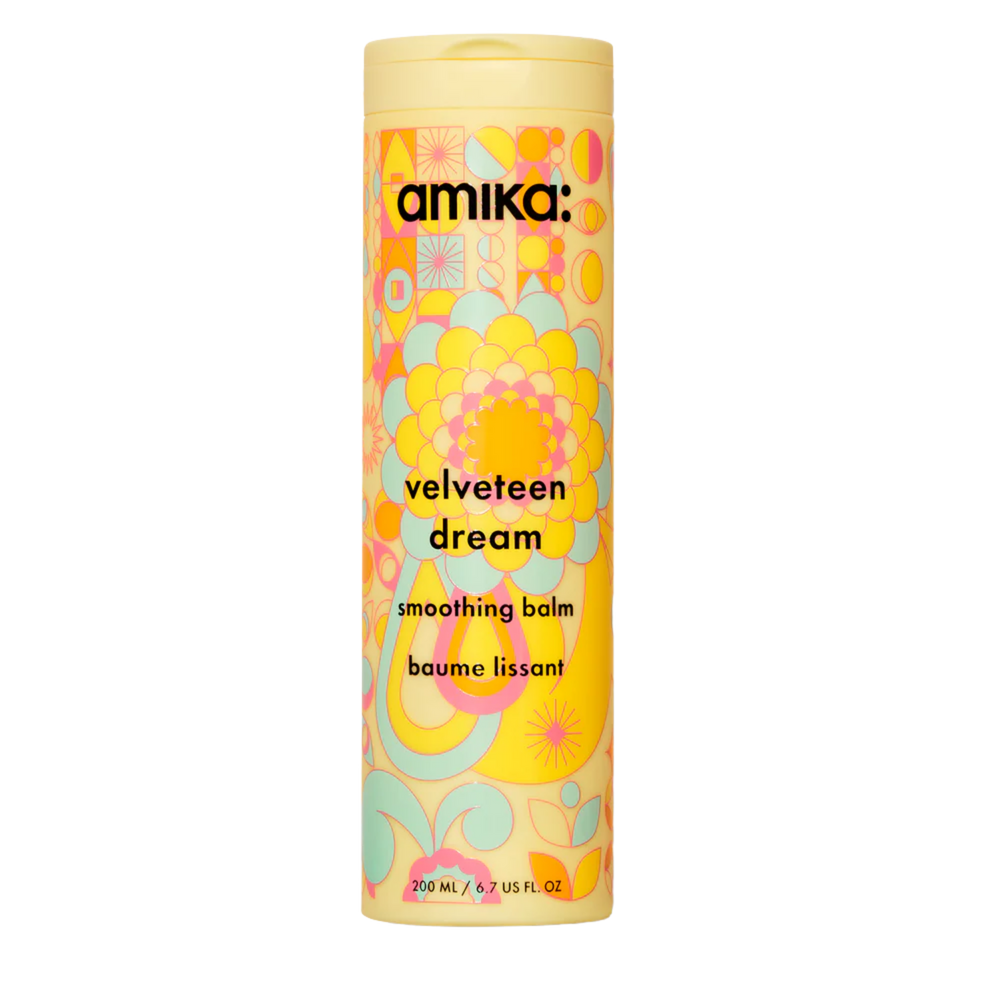 Tube du baume lissant amika Velveteen Dream pour cheveux doux et sans frisottis

