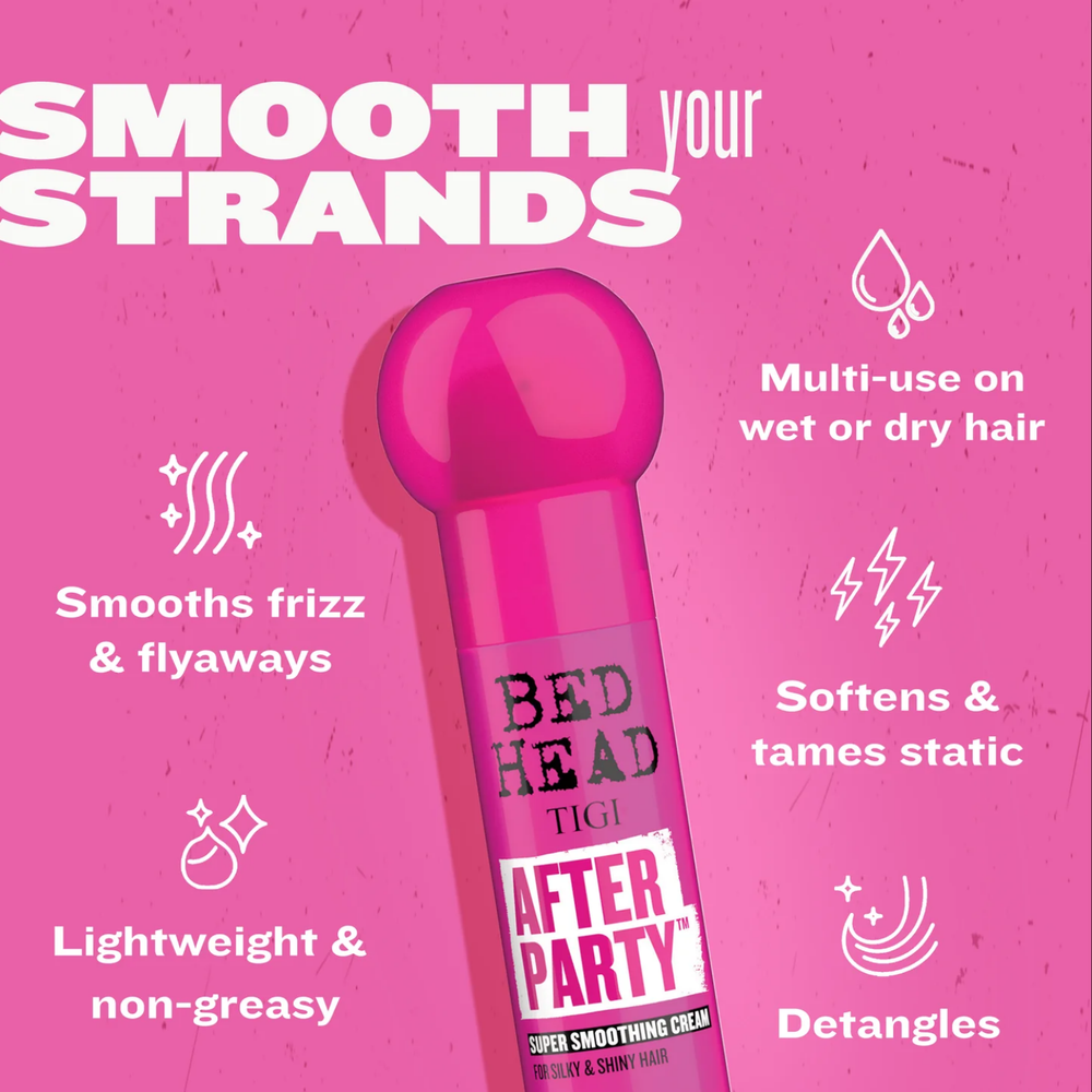 Crème coiffante anti-frisottis Bed Head After Party cheveux lisses