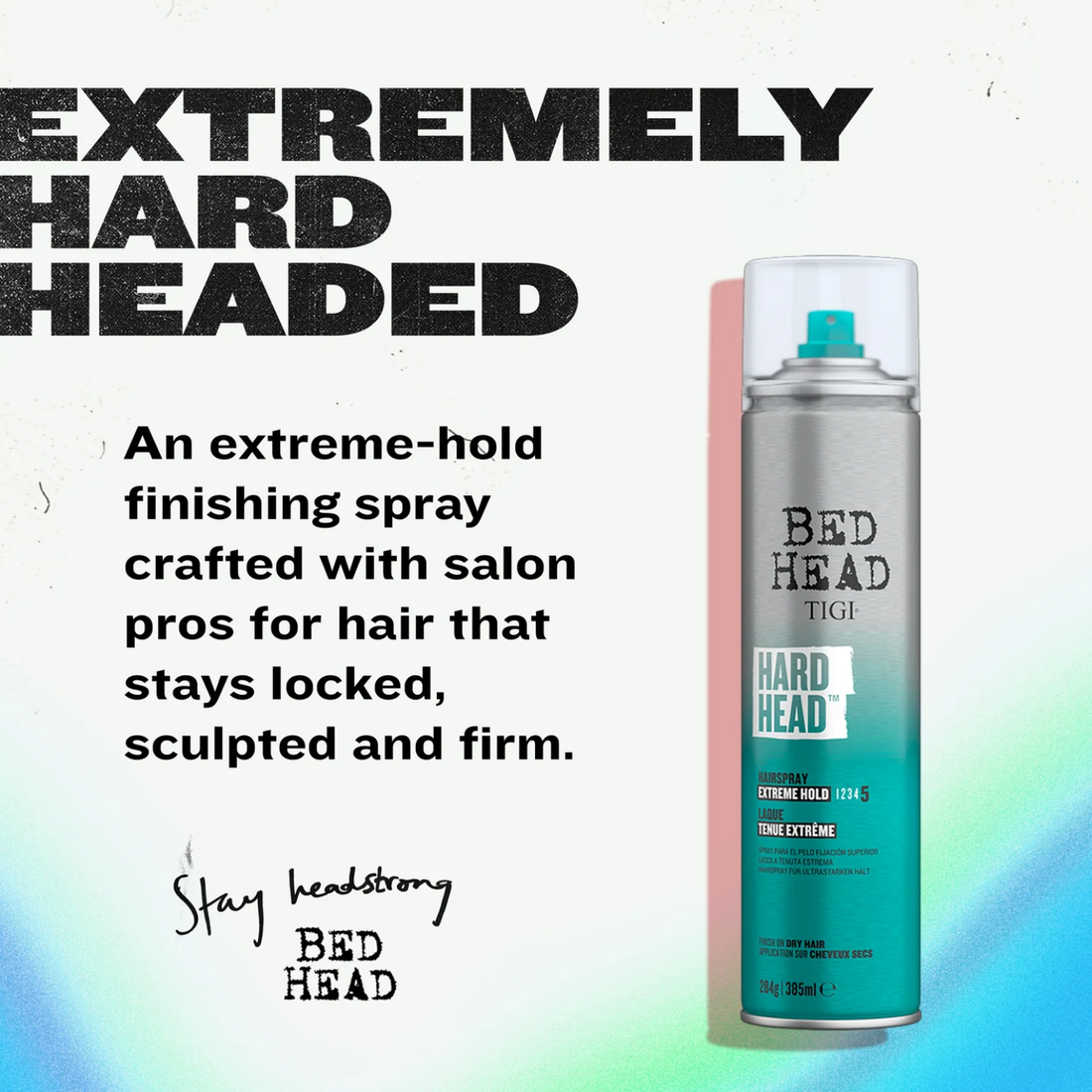 Hairspray extra strong hold contrôle frisottis cheveux