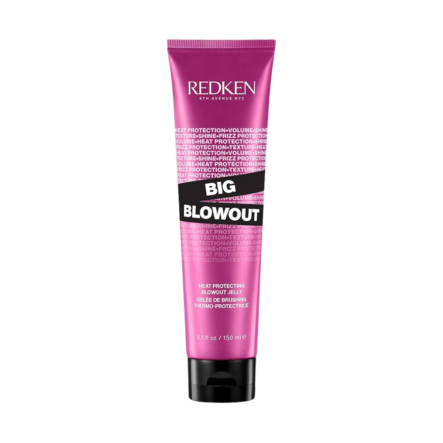 Tube de la Big Blowout Gelée Thermo-Protectrice de Redken avec son design distinctif.