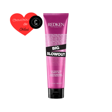Tube de la Big Blowout Gelée Thermo-Protectrice de Redken avec son design distinctif.