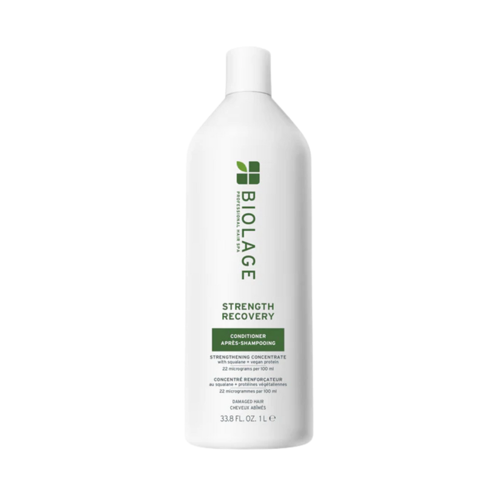 Revitalisant Biolage Strength Recovery – soin nourrissant pour cheveux fragiles et abîmés