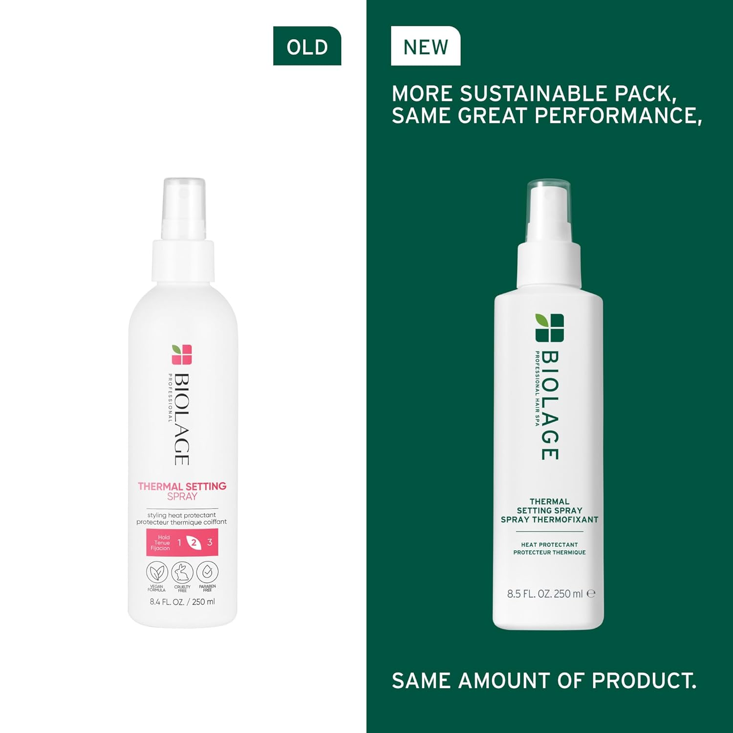 Biolage Thermal Setting Spray – protection chaleur & volume durable ...