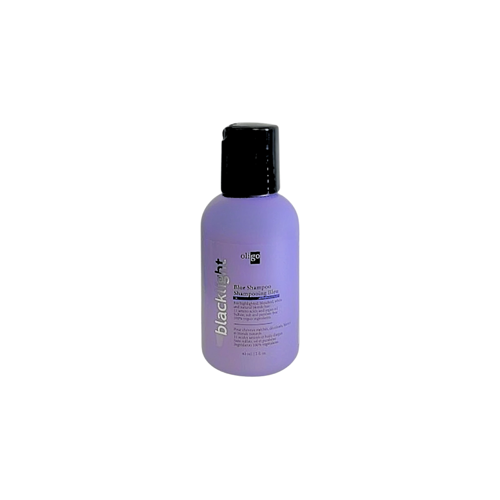 « Flacon Blue Conditioner Oligo Professionnel – soin pour cheveux blonds sans reflets jaunes »
