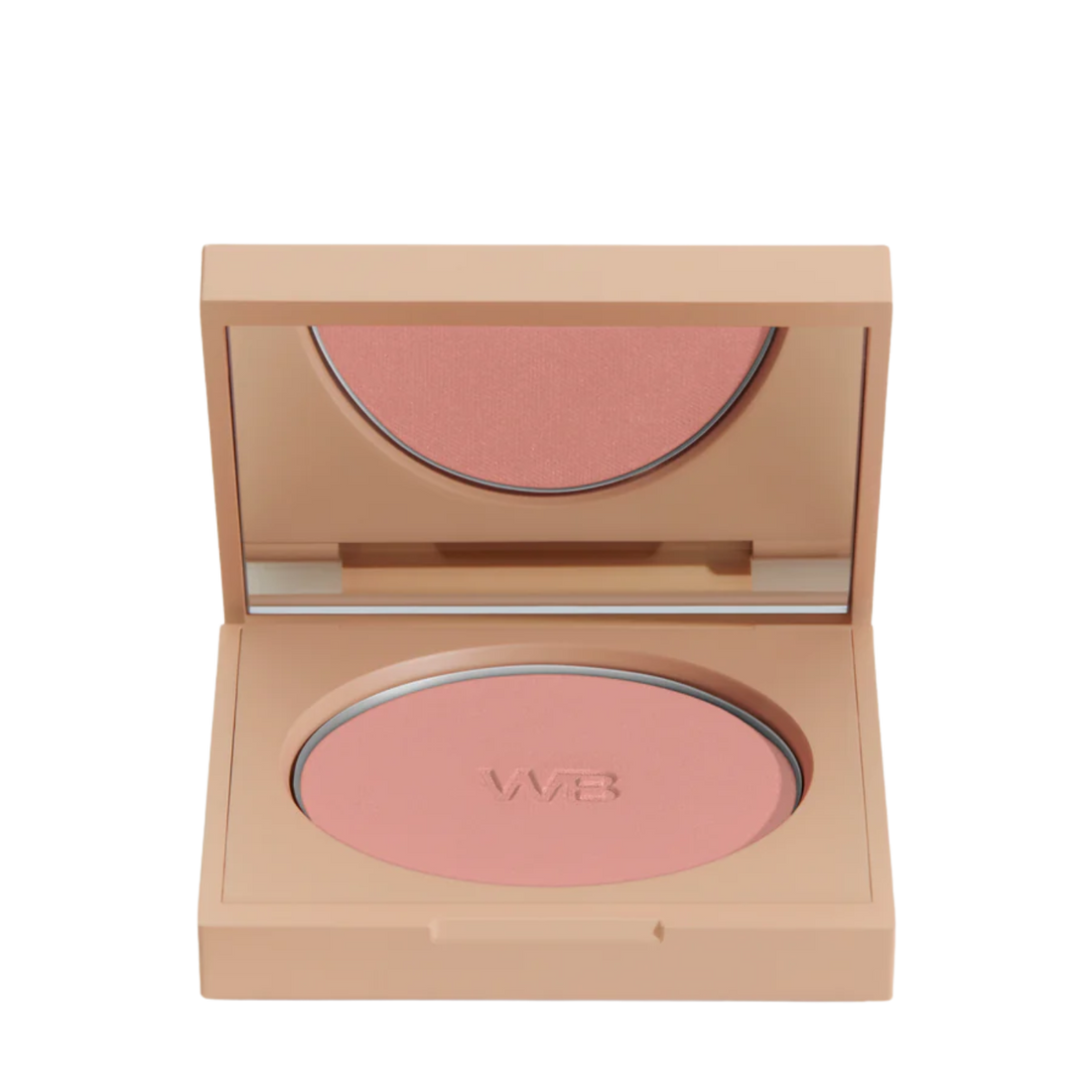 Fard à joues Le Fard de Wonderblush, teinte Pivoine, blush poudre végétalien au fini lumineux sur peau claire

