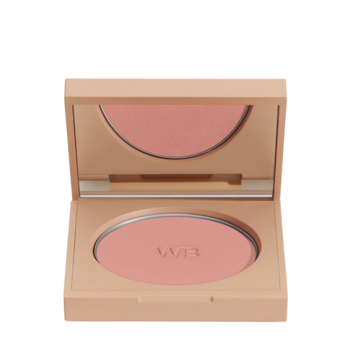 Fard à joues Le Fard de Wonderblush, teinte Pivoine, blush poudre végétalien au fini lumineux sur peau claire

