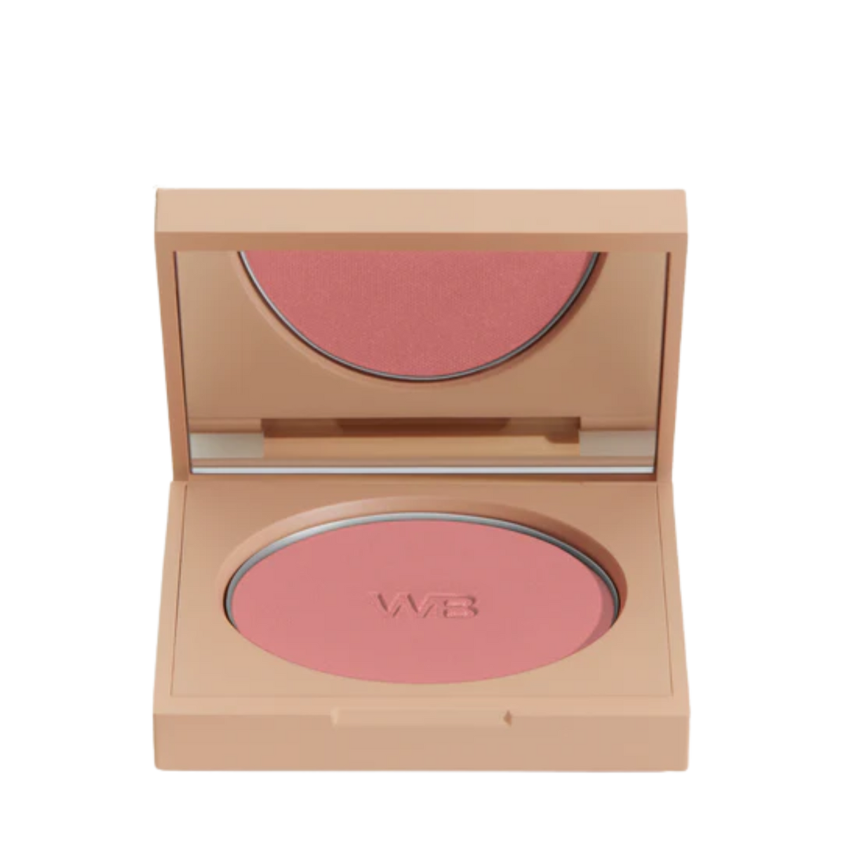 Fard à joues Le Fard de Wonderblush, teinte Pivoine, blush poudre végétalien au fini lumineux sur peau claire

