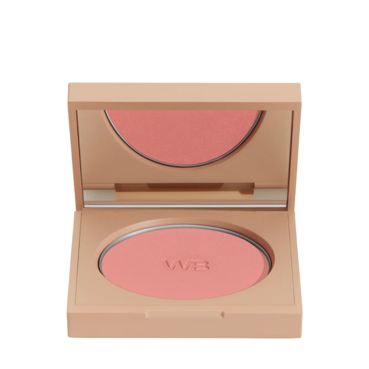 Fard à joues Le Fard de Wonderblush, teinte Pivoine, blush poudre végétalien au fini lumineux sur peau claire


