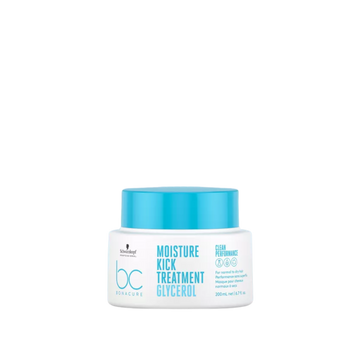 Masque Bonacure Moisture Kick 200 ml – pot turquoise avec étiquette Schwarzkopf