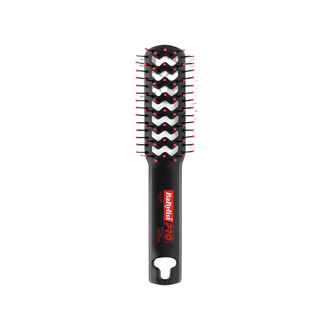 Brosse Araignée BaBylissPRO 504C grand format poils nylon – manche texturé