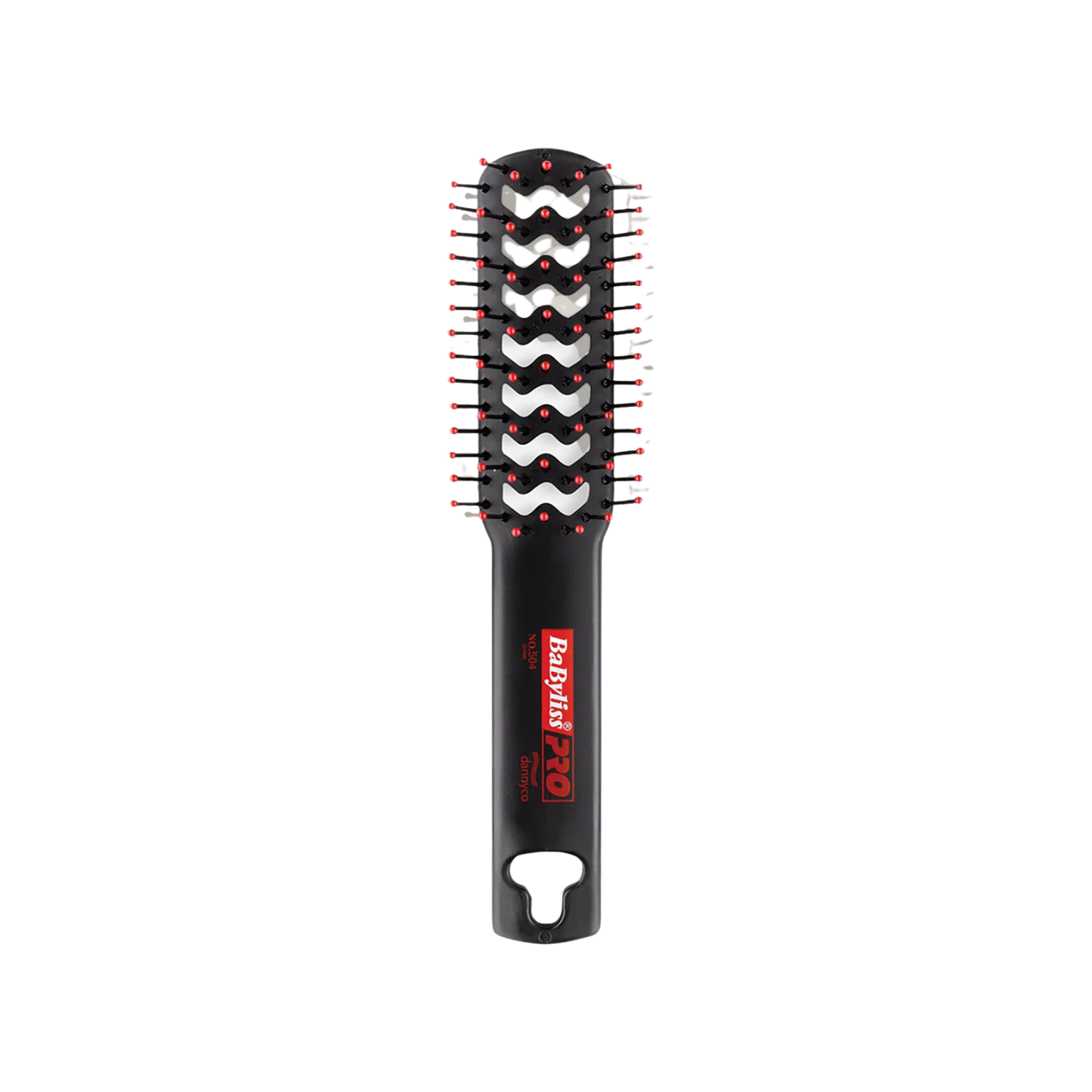 Brosse Araignée BaBylissPRO 504C grand format poils nylon – manche texturé
