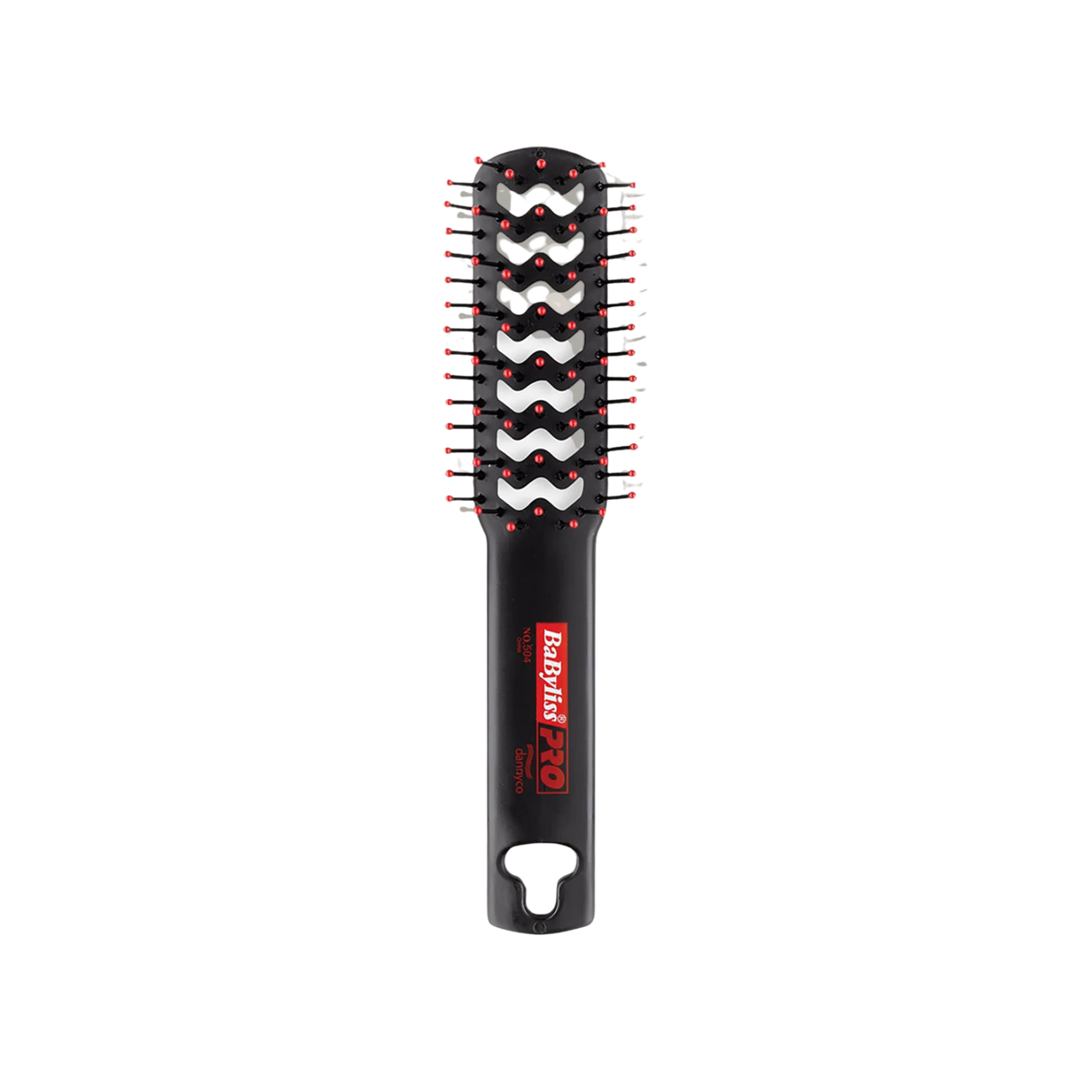 Brosse Araignée BaBylissPRO 504C grand format poils nylon – manche texturé