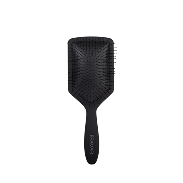 Brosse paddle noire Framar “Black to the Future” avec poils flexibles
