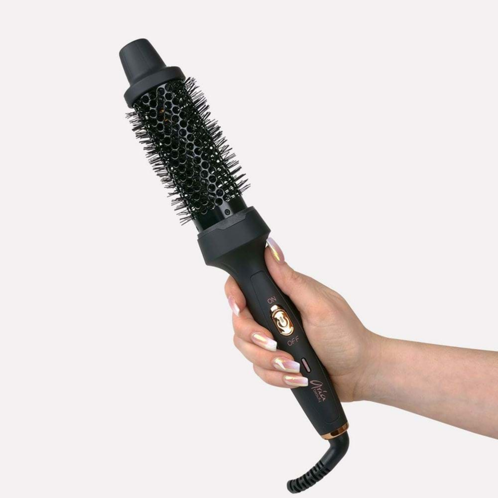 Brosse chauffante Aria Beauty HairGoals – outil coiffant céramique ionique