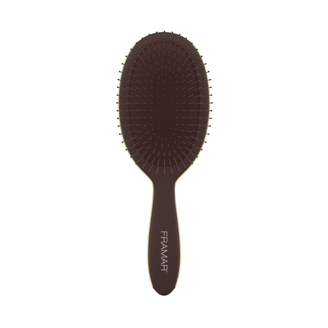 Brosse démêlante Framar Mahogany Dark Academia — édition limitée, poils souples