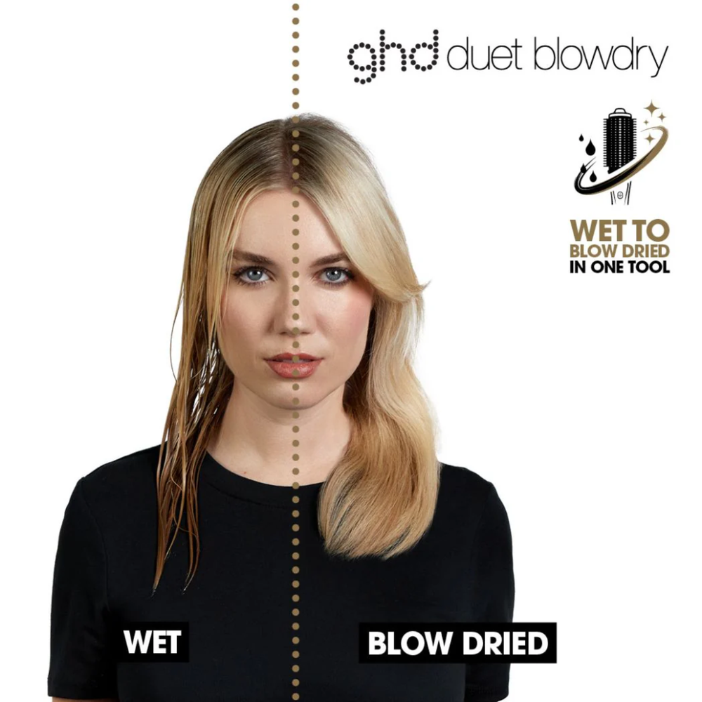 Brosse séchoir Duet Blowdry de GHD – Design élégant et professionnel