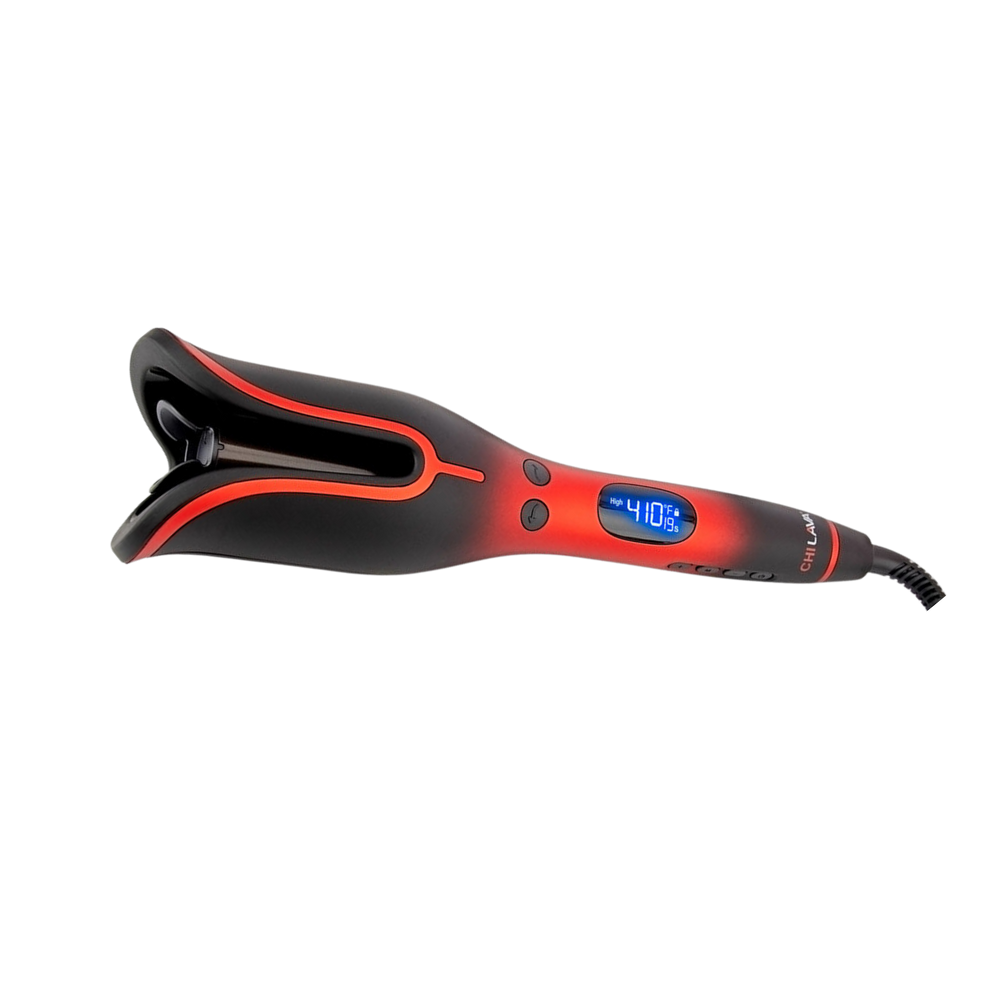 Fer rotatif CHI LAVA 1″ Volcanic Ceramic Spin N Curl – barillet rotatif céramique lave volcanique