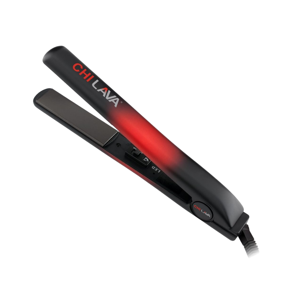Fer plat CHI Lava 1″ plaques céramiques lave volcanique — outil coiffure professionnel