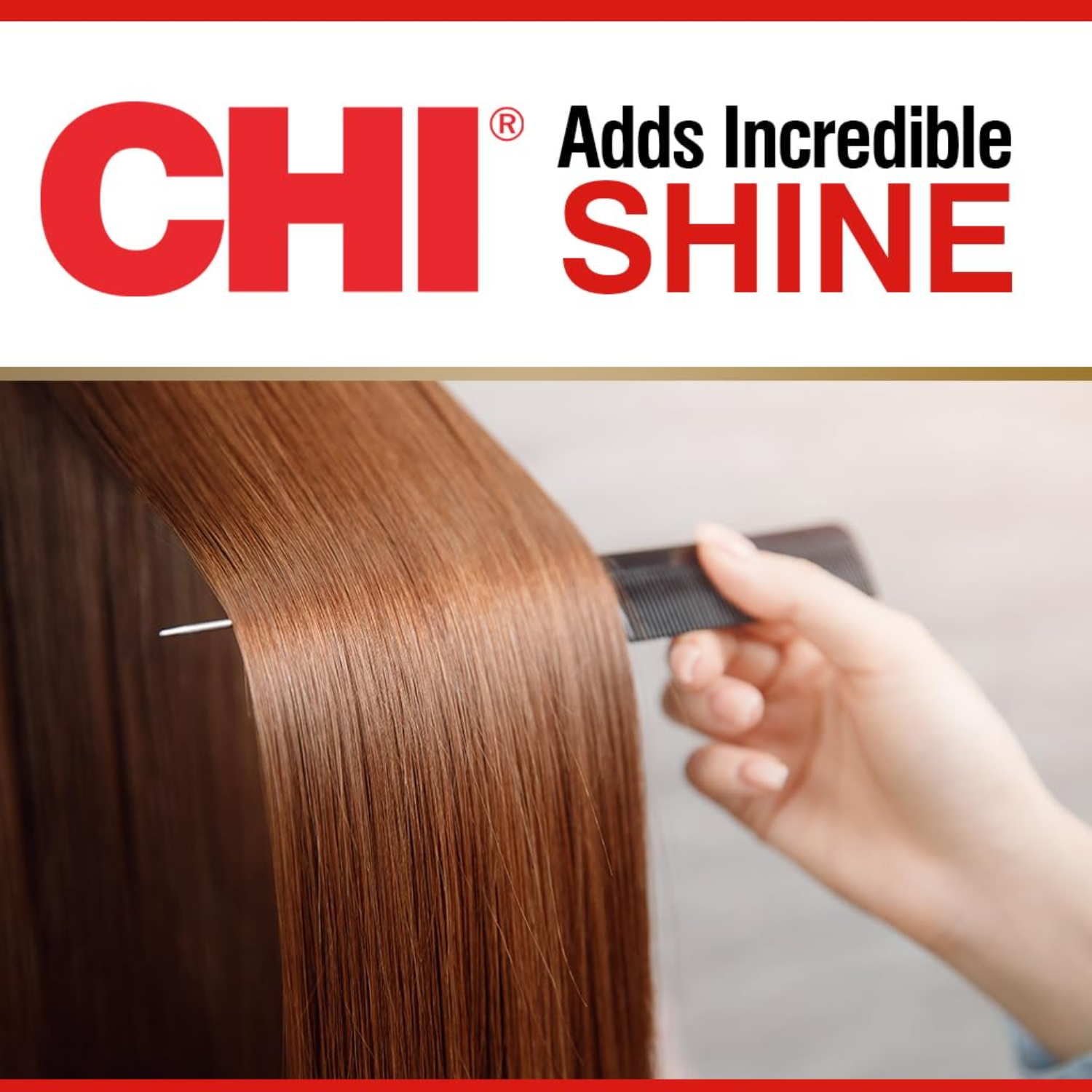 Flacon CHI Straight Guard – crème lissante et coiffage anti‑frisottis
