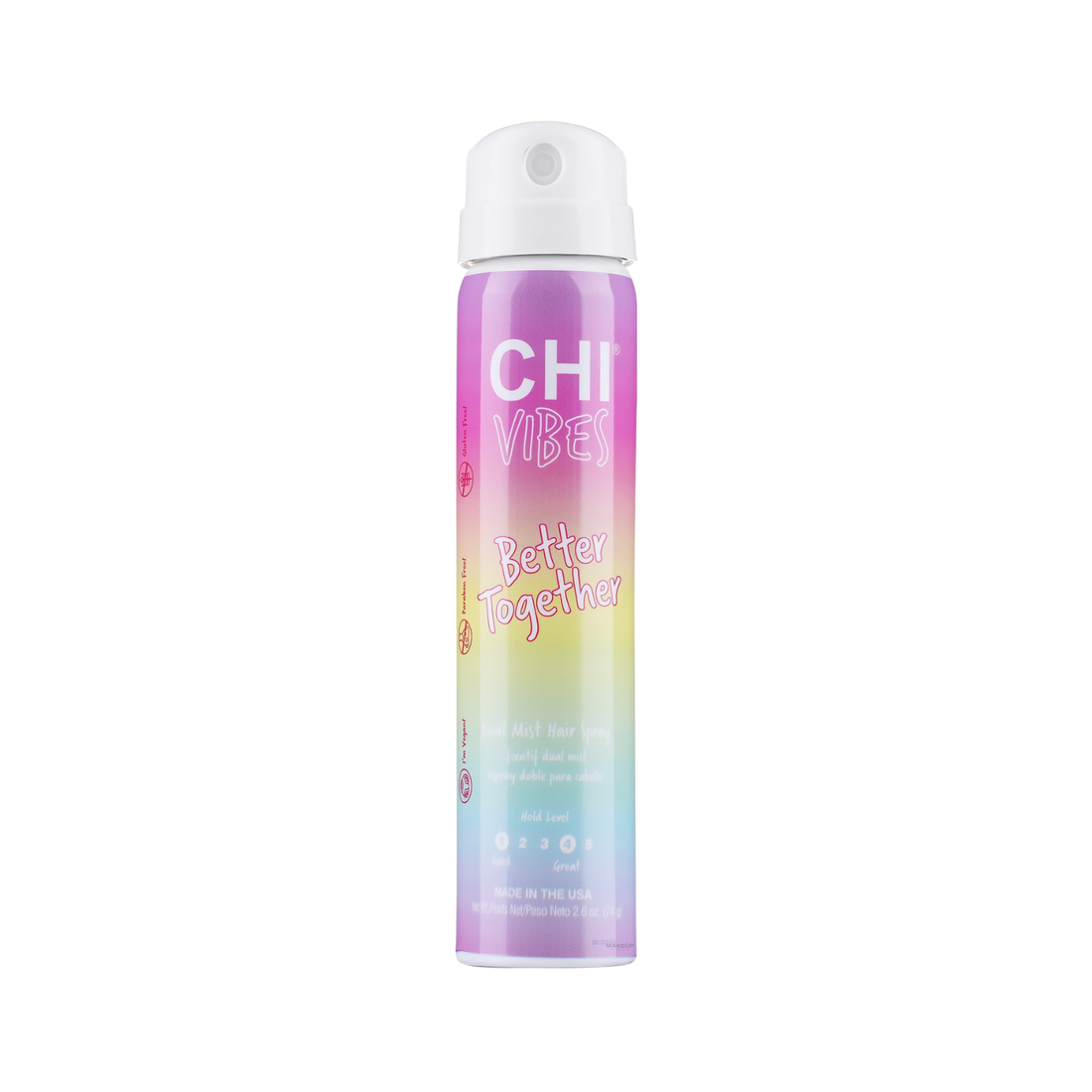 Spray CHI Vibes “Better Together” Dual Mist Hair Spray 10 oz — fixatif professionnel à double tenue