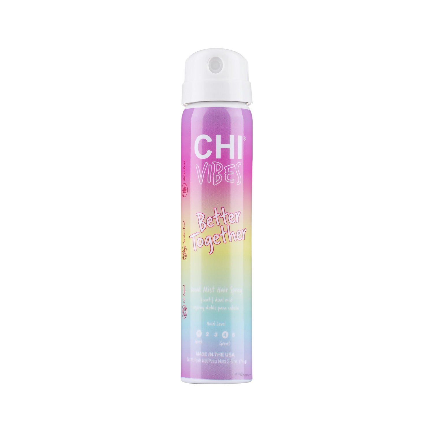 Spray CHI Vibes “Better Together” Dual Mist Hair Spray 10 oz — fixatif professionnel à double tenue