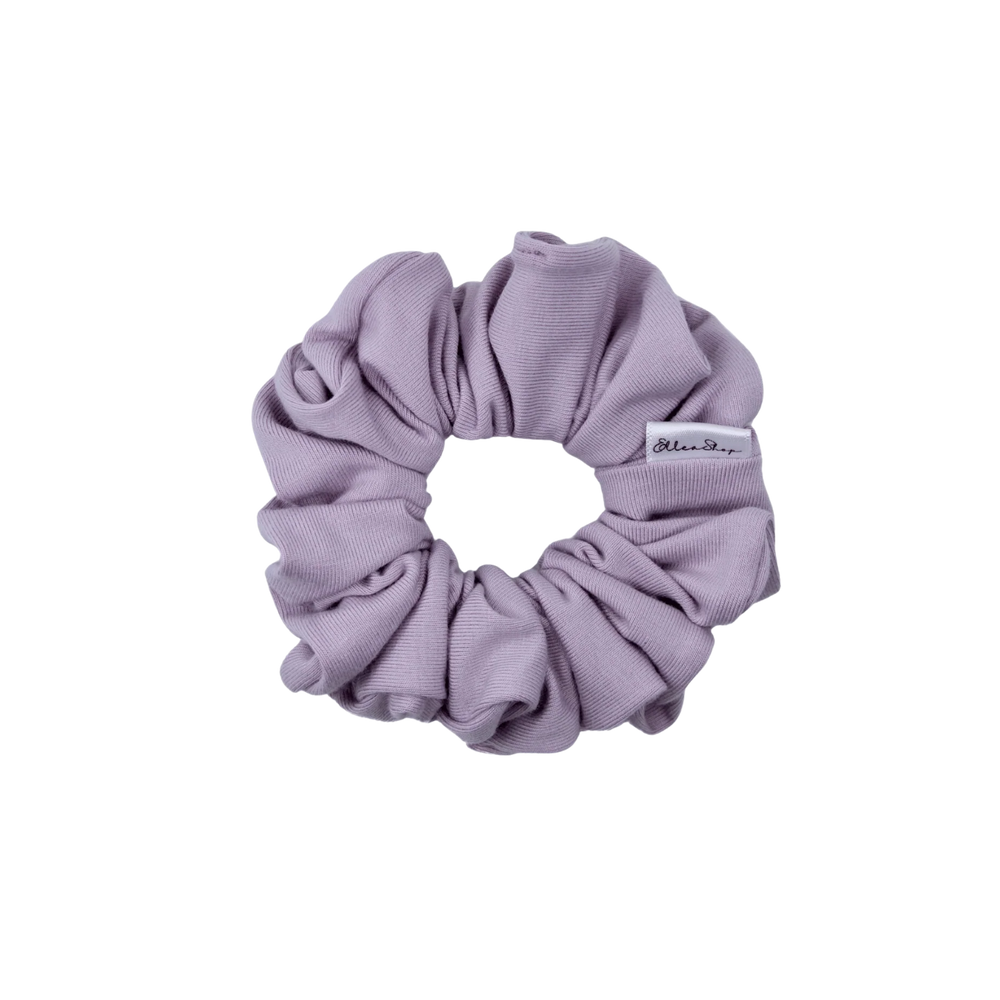 « Chouchou bambou lavande – accessoire cheveux doux, respirant et élégant »