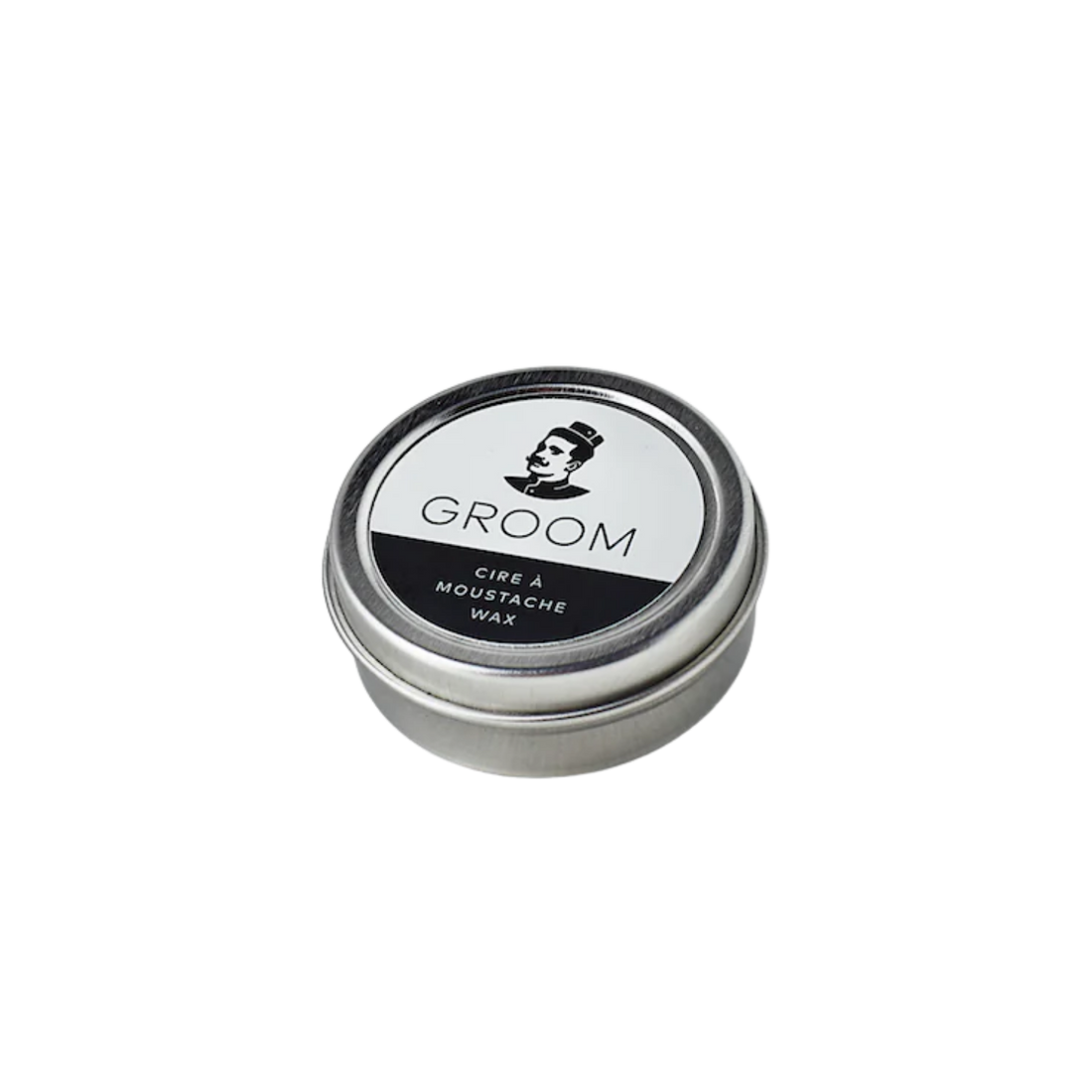 Cire à moustache Groom 15 ml – cire coiffante naturelle tenue forte