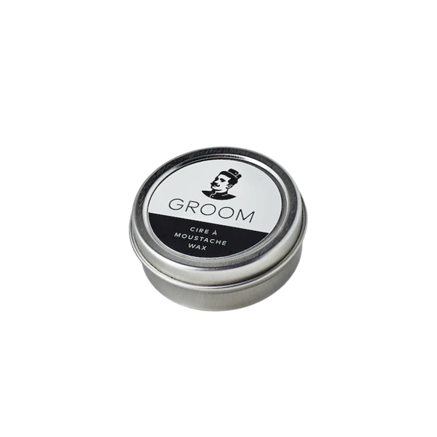 Cire à moustache Groom 15 ml – cire coiffante naturelle tenue forte