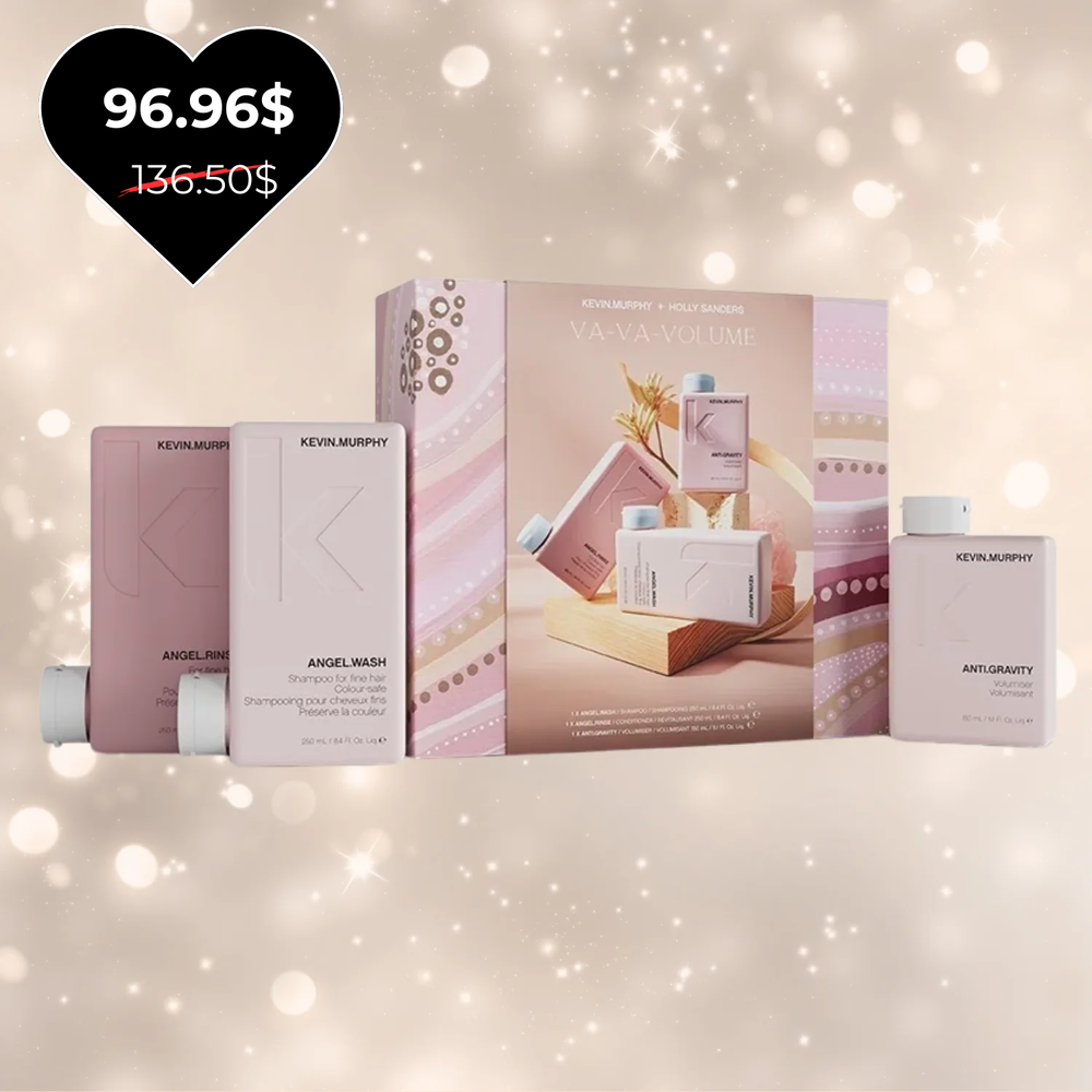 Coffret cadeau Kevin Murphy Va-Va-Volume 2025 avec Angel Wash, Angel Rinse et Anti.Gravity