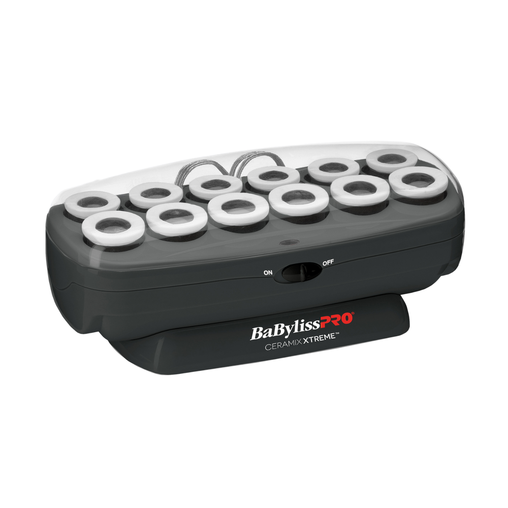 Coffret BaBylissPRO Ceramix Xtreme 12 rouleaux – rouleaux gros et géants avec pinces accessoires