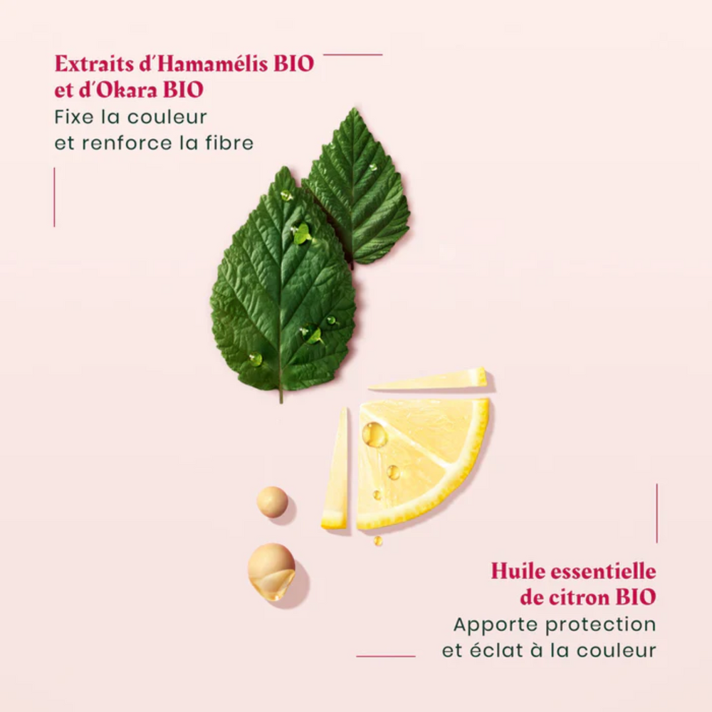 Flacon 100 ml de la Crème Color Glow René Furterer, soin sans rinçage protecteur jusqu’à 230 °C, anti‑frisottis et éclat longue durée

