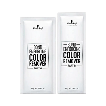 Kit Schwarzkopf Bond Enforcing Color Remover – sachets A & B pour éliminer couleur capillaire