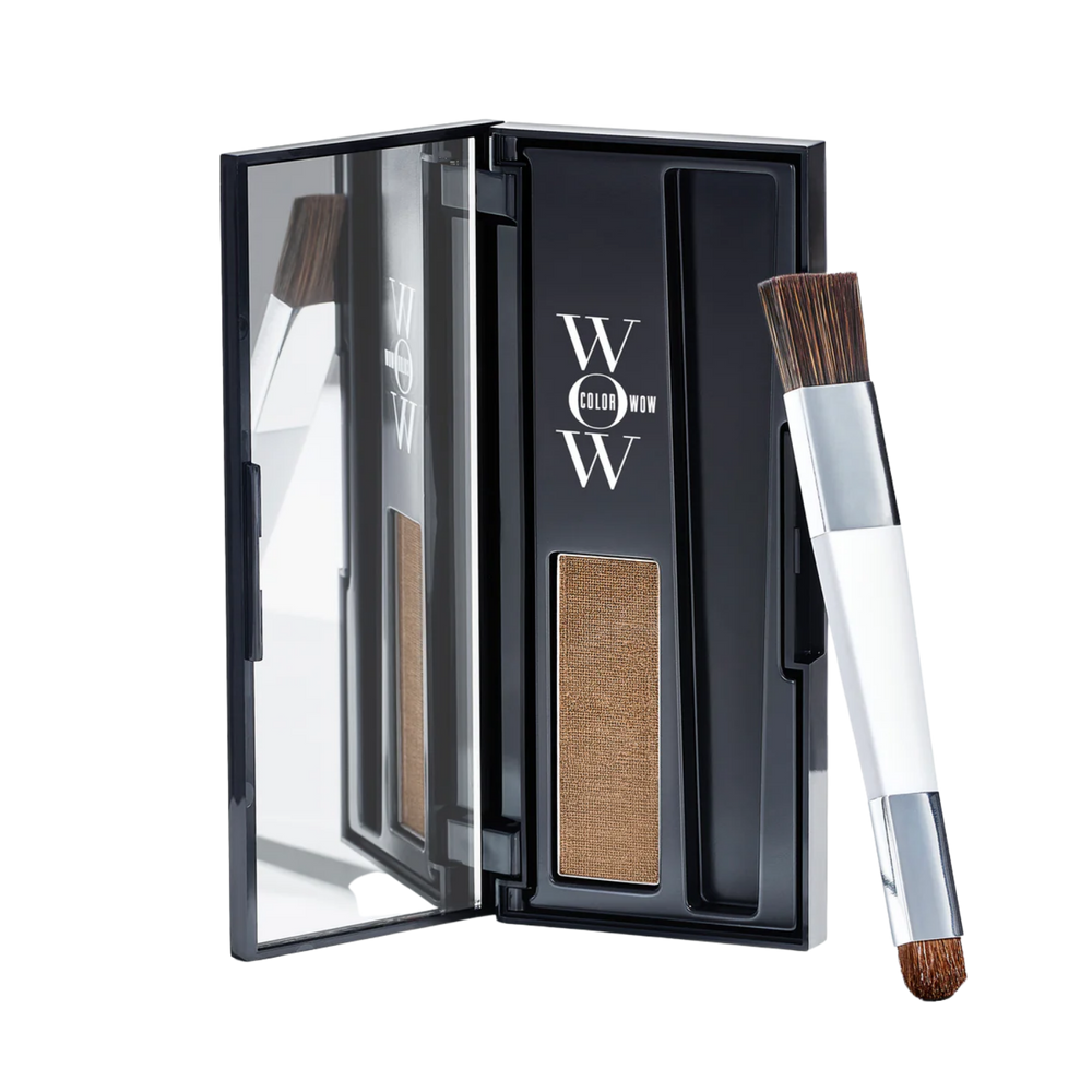 Correcteur racines brun pâle Color Wow rendu naturel