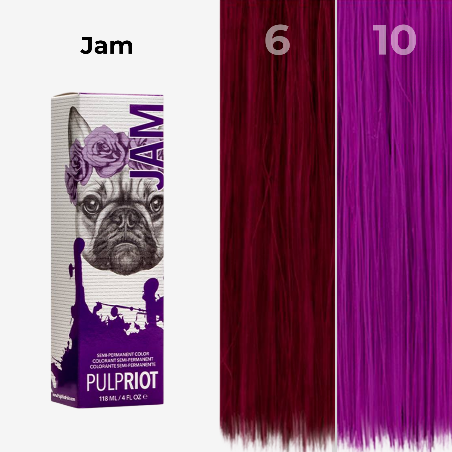 Tube Coloration Professionnel Pulpriot Jam