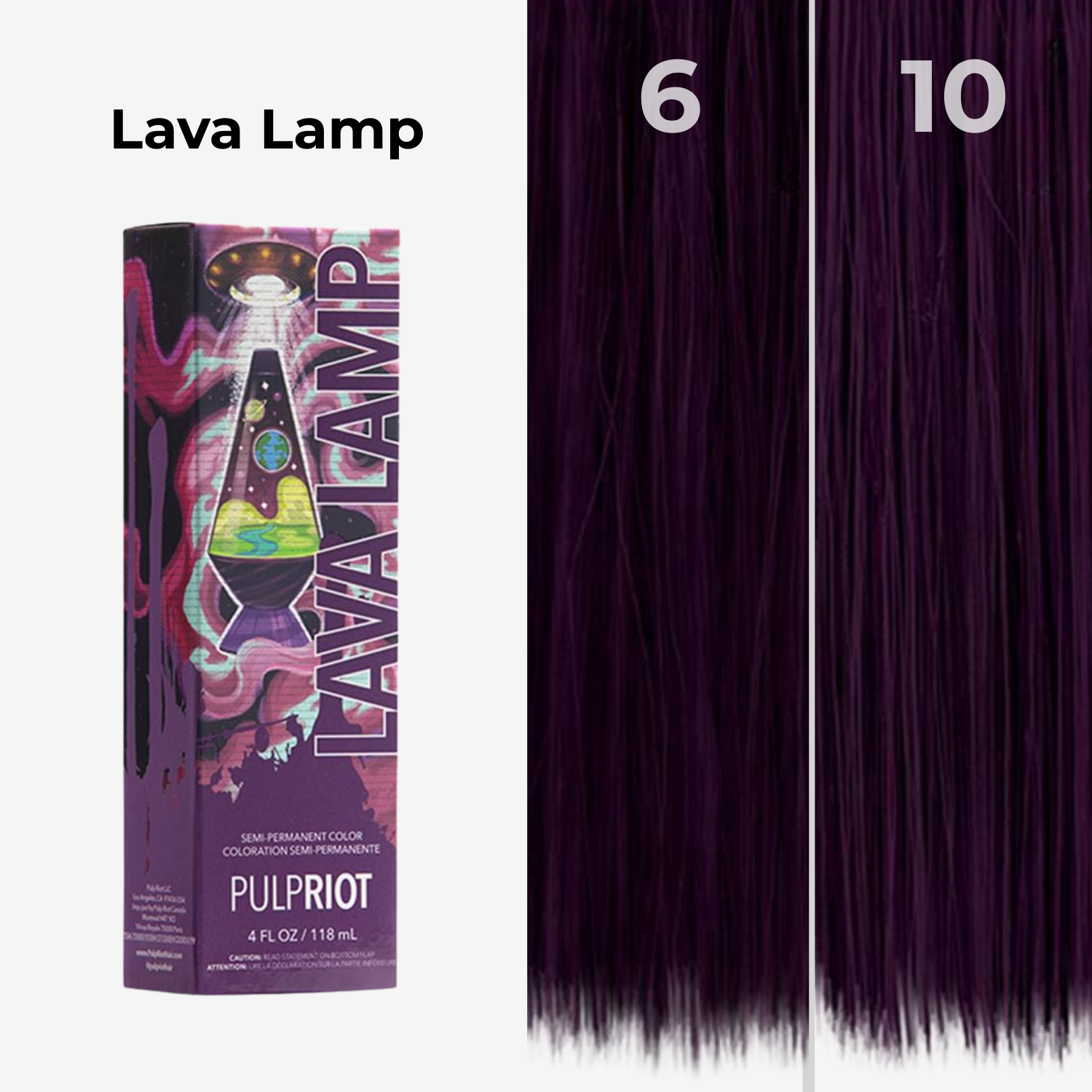 Tube Coloration Professionnel Pulpriot Lava Lamp