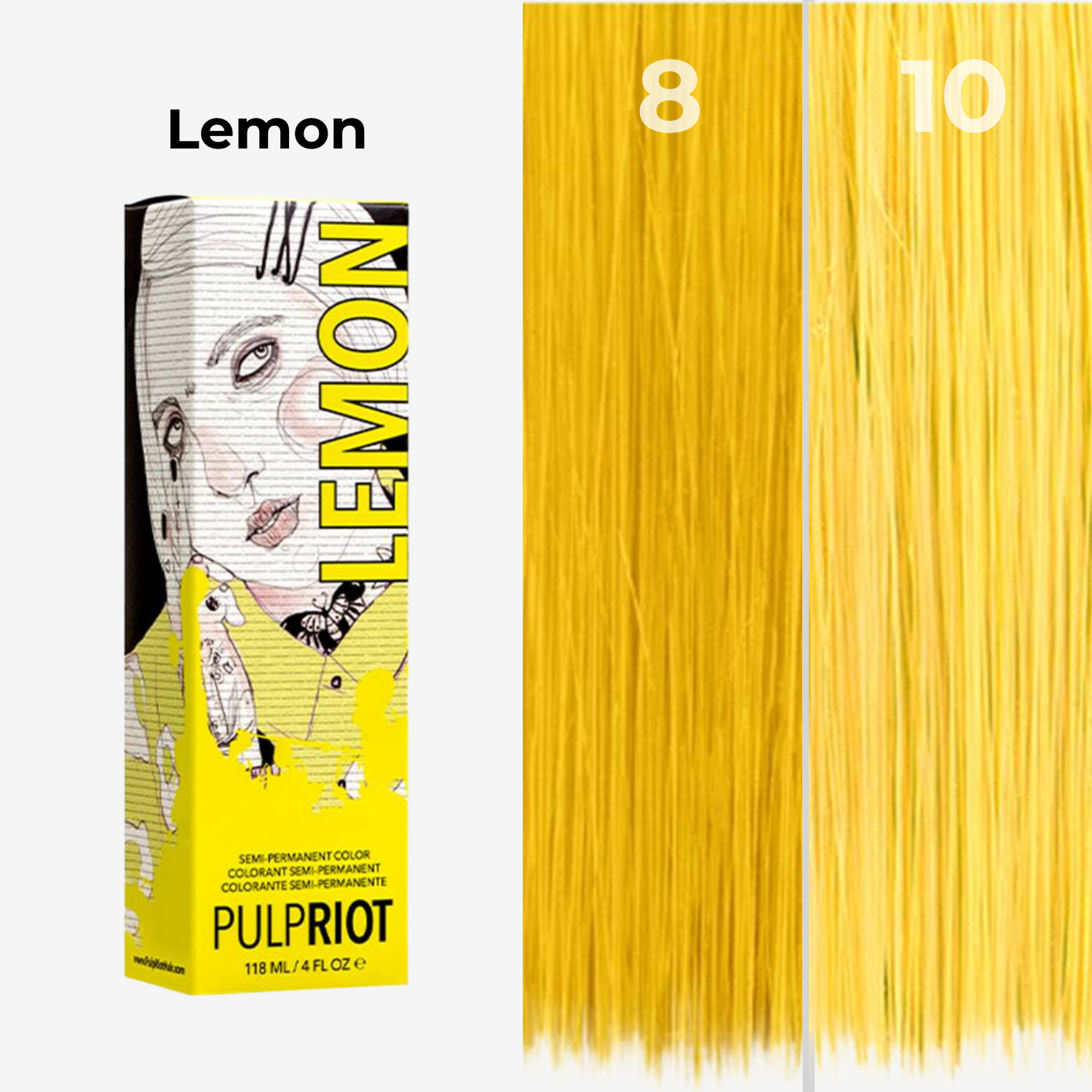 Tube Coloration Professionnel Pulpriot Lemon
