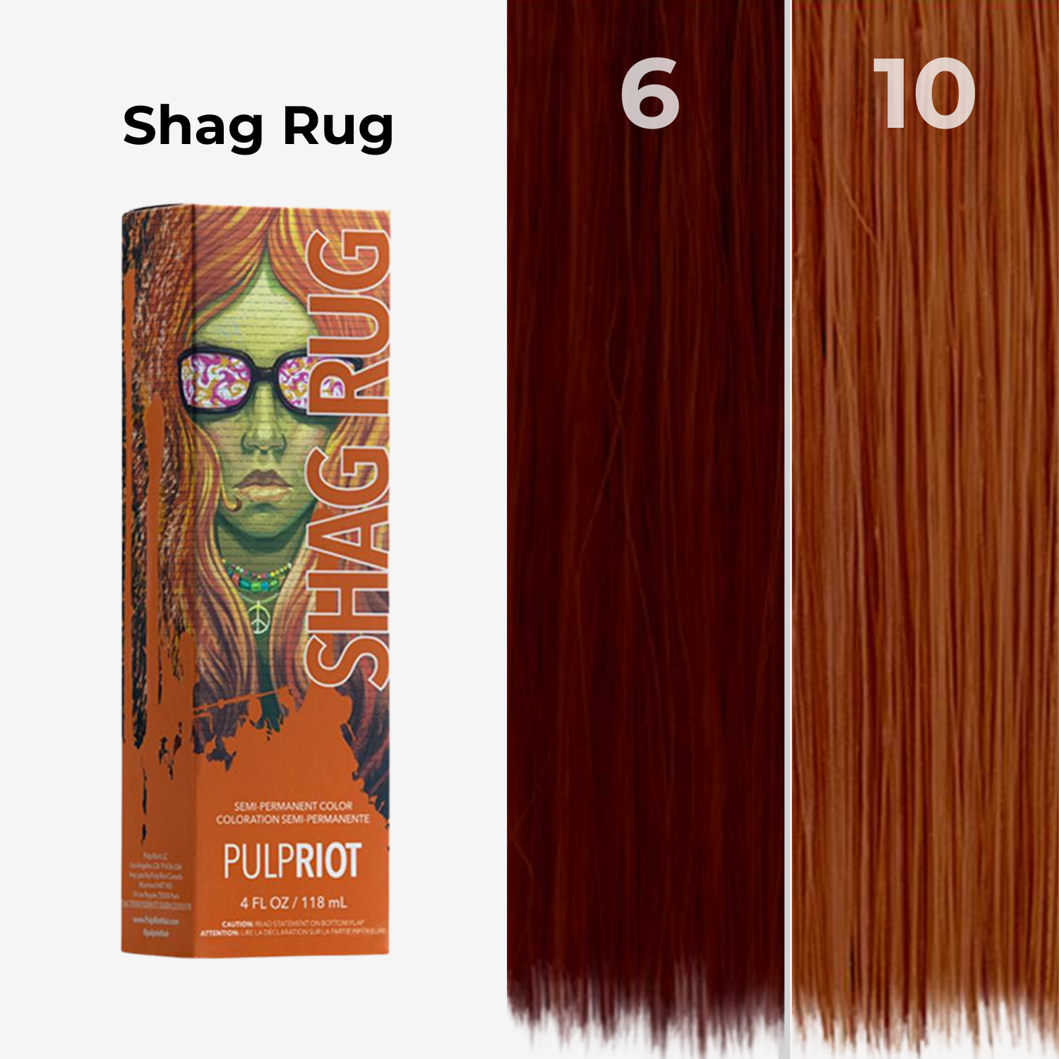 Tube Coloration Professionnel Pulpriot Shag Rug