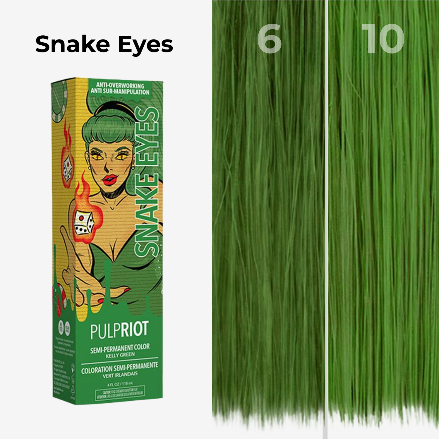 Tube Coloration Professionnel Pulpriot Snake Eyes
