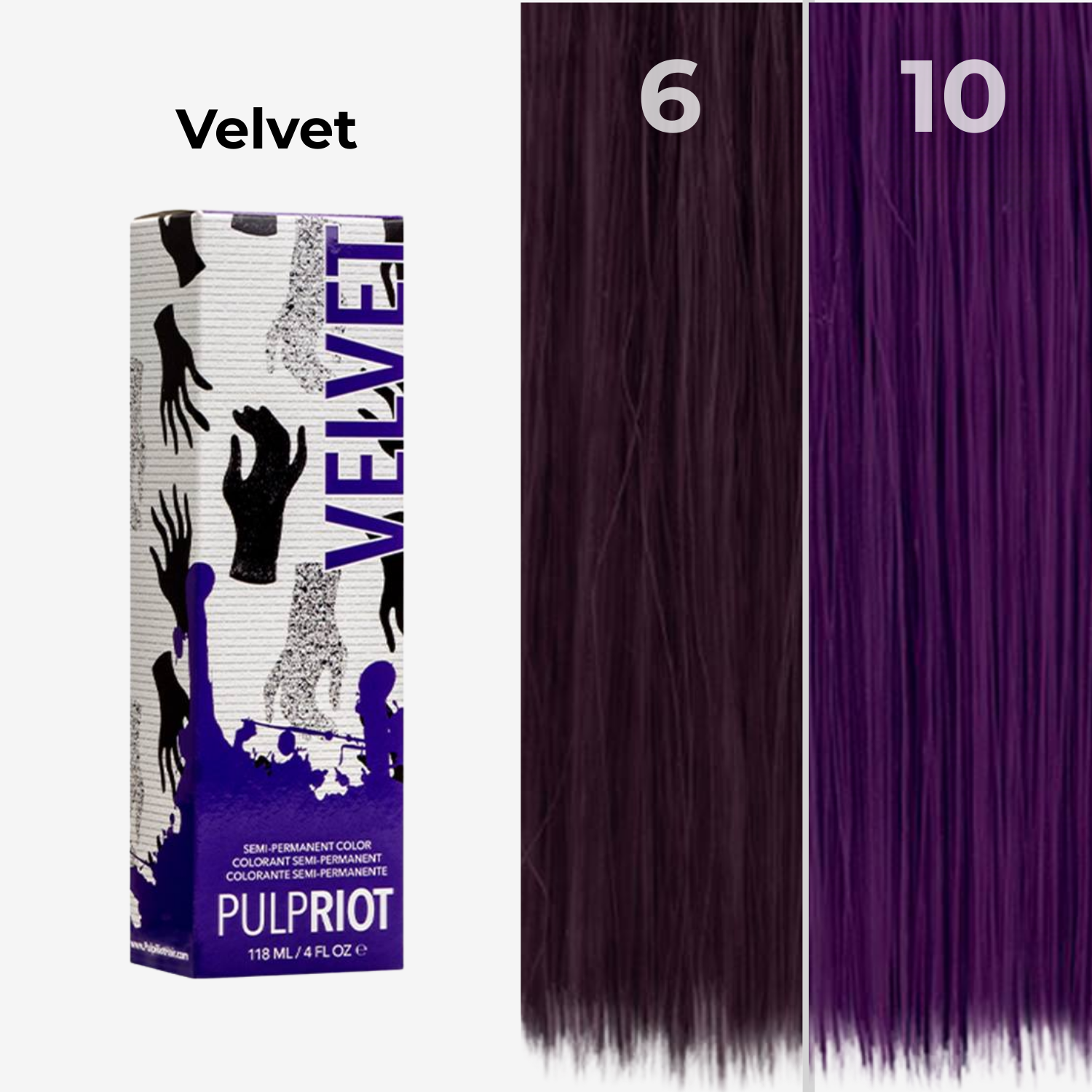 Tube Coloration Professionnel Pulpriot Velvet